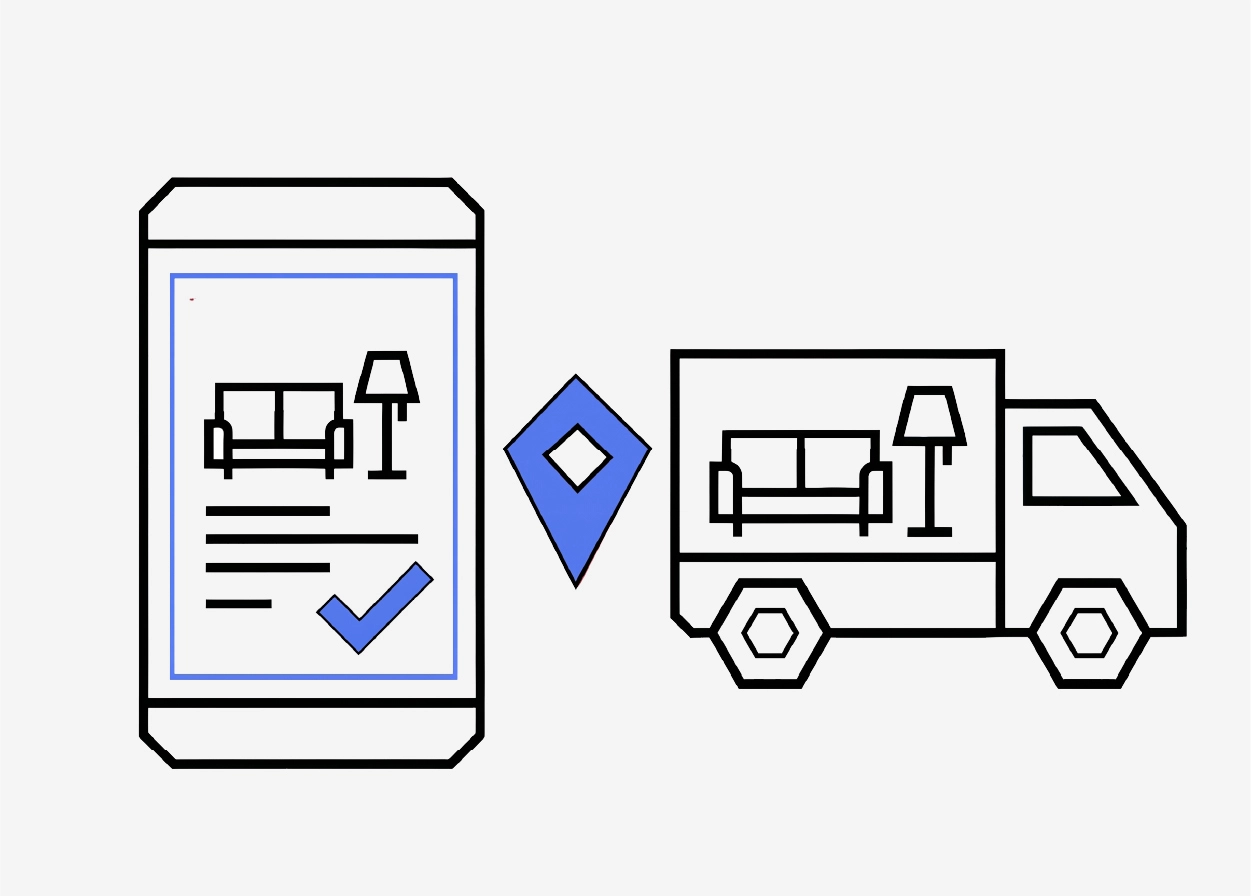 Phone icon for same day delivery booking