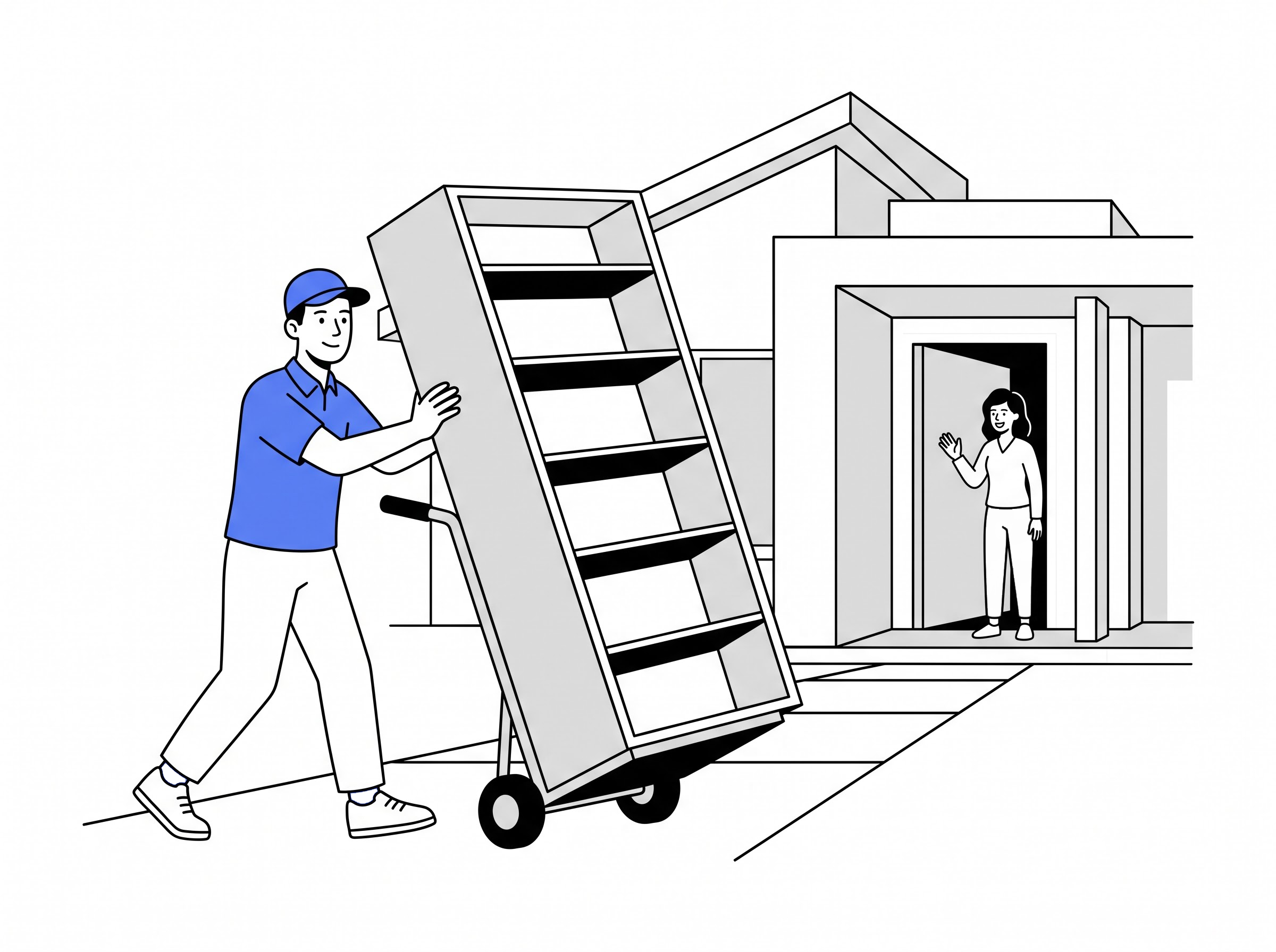 Large bookshelf
