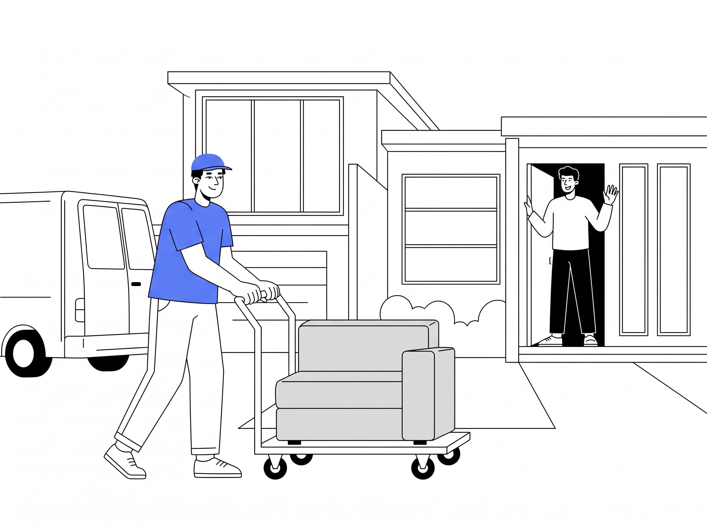Modular Sofa - 1 Seater Delivery